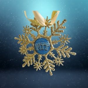 University of PITT PANTHERS Handmade Snowflake *NEW*